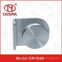 Stainless Steel Glass Clip with Knob Used in Fixing Glass (CR-G38)